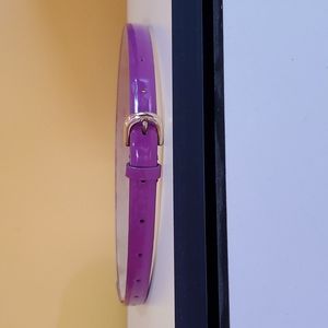 J crew purple belt